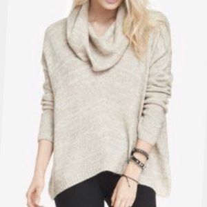 EXPRESS | Marled Cowl Neck Sweater